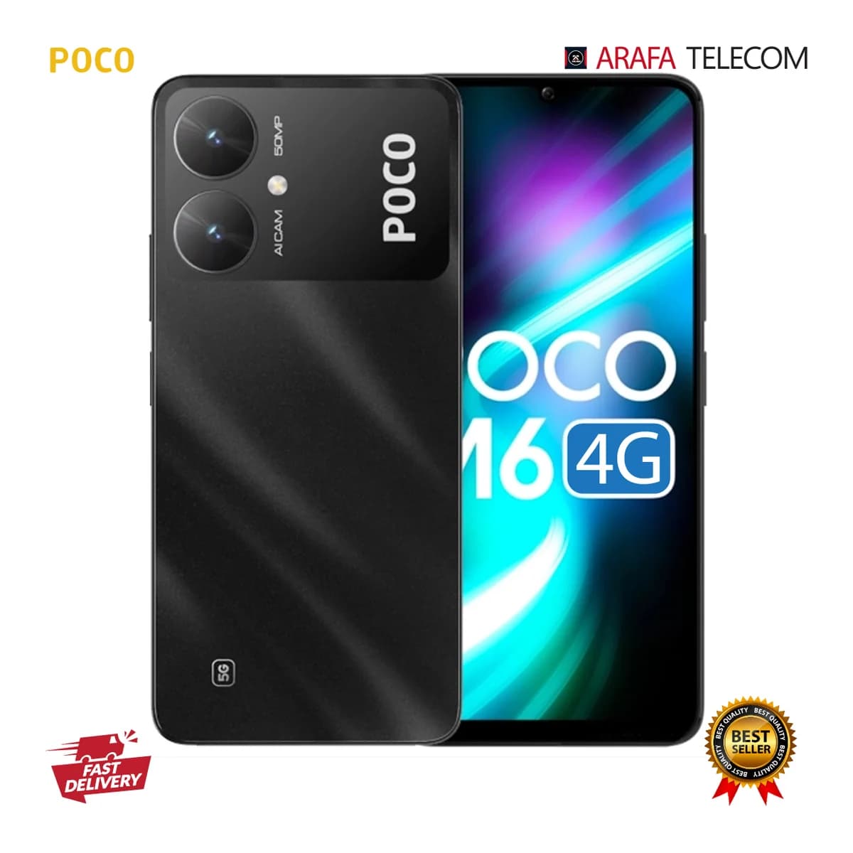 گوشی موبایل شیائومی پوکو M6 4G رم 8 گیگابایت حافظه 256 گیگابایت