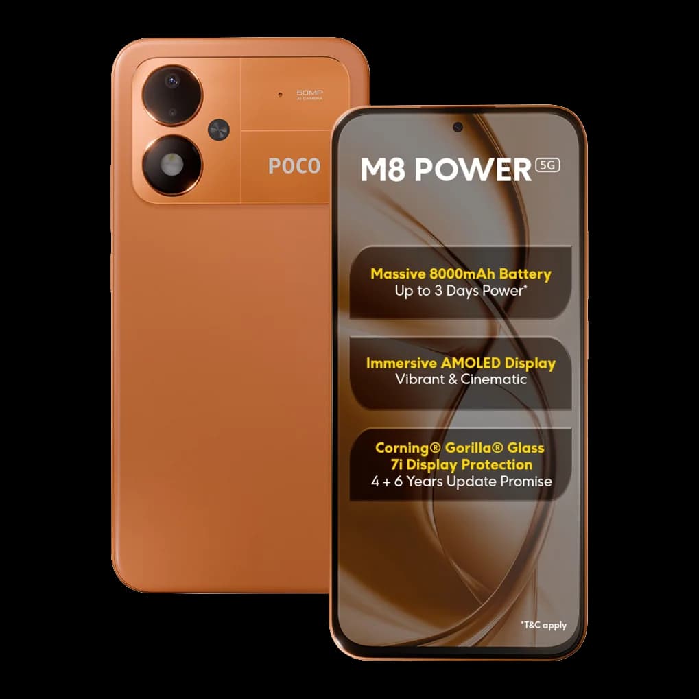 گوشی موبایل شیائومی پوکو M8 Power رم 8 گیگابایت حافظه 128 گیگابایت